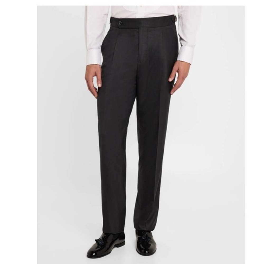 Brunello Cucinelli Pants Wool Trousers in Black